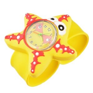Kids Boys Girls Slap On Silicone Seas wrist watch